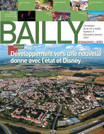 Développement vers une nouvelle donne avec l'état et Disney ...