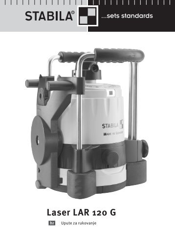 Laser LAR 120 G - Stabila