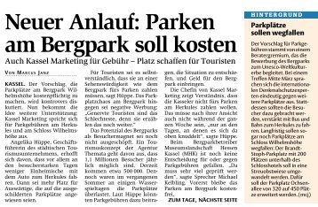 Neuer Anlauf: Parken amBergparksollkosten - förderverein neue ...