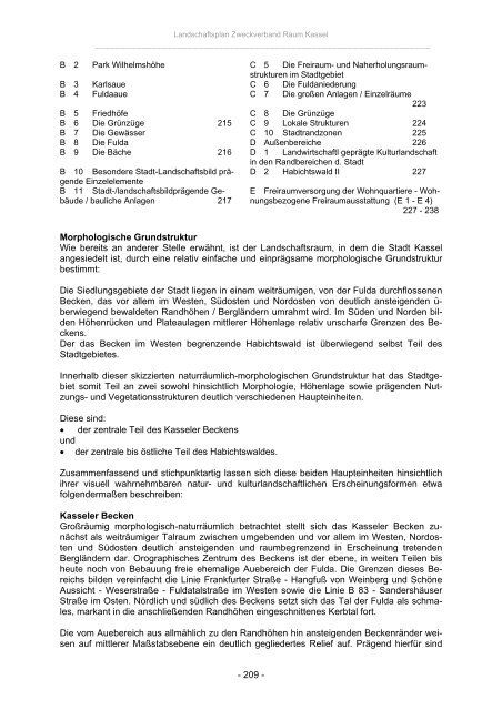 Landschaftsplan Zweckverband Raum Kassel