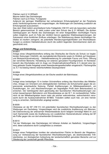 Landschaftsplan Zweckverband Raum Kassel