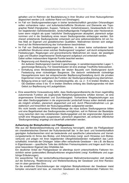 Landschaftsplan Zweckverband Raum Kassel