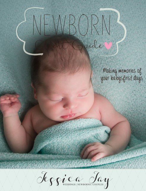 1 - BP4U - Newborn Client Guide - Cover