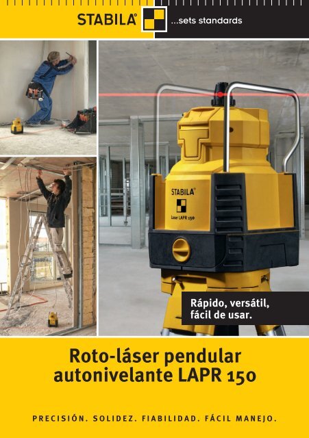 Roto-lÃƒÂƒÃ‚Â¡ser Modelo LAPR 150 - Stabila