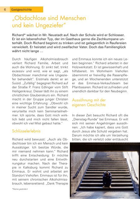 Rundbrief der Emmausgemeinschaft - Ausgabe 04|16