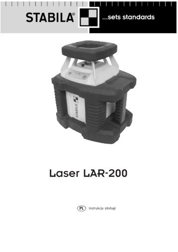 Laser LAR-200 - Stabila