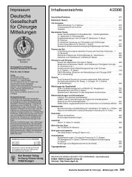 Mitteilungen der Deutschen Gesellschaft für Chirurgie 04/2006