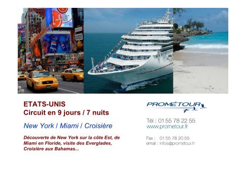 New York, Miami, Bahamas - Prometour