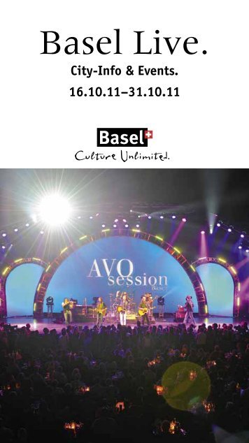 21. Okt. bis 13. Nov. 2011 - Basel Live