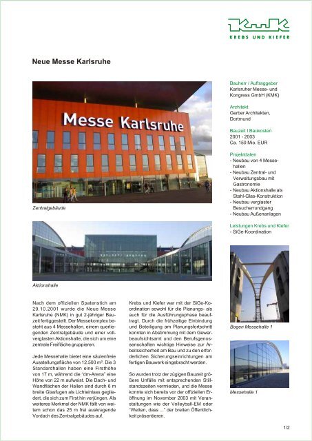 Neue Messe Karlsruhe