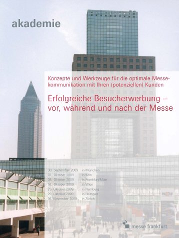 Erfolgreiche Besucherwerbung - Ambiente - Messe Frankfurt