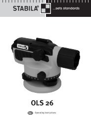 OLS 26 - Stabila