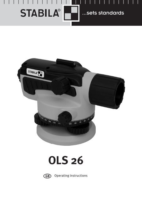 OLS 26 - Stabila