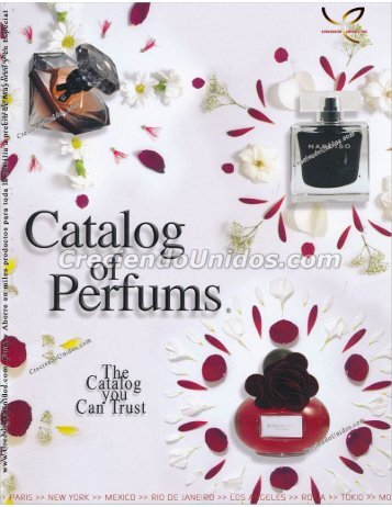 #581 Catalog of Perfumes - Catalogo de Perfumes Originales.