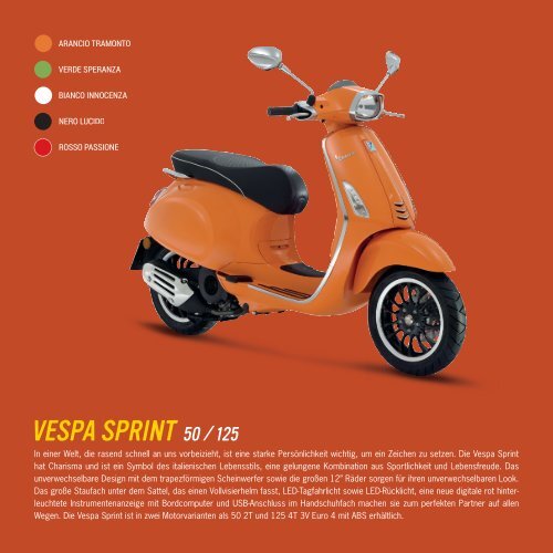 Vespa Katalog 2017