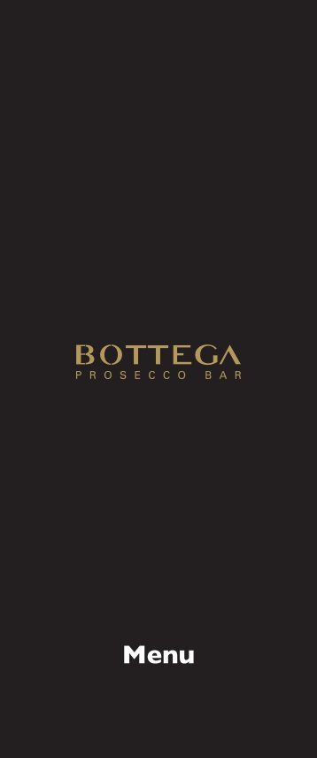 MENU BOTTEGA