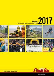 PowerBar Produkt-Katalog 2017