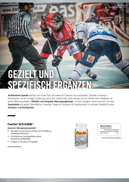 PowerBar Produkt-Katalog 2017