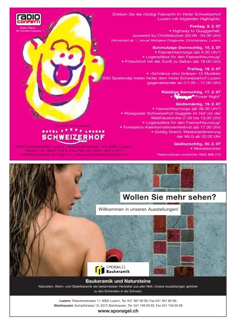 Knallfrosch 2007 - Immer mehr Sex im LFK