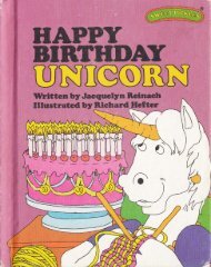 U - Happy Birthday Unicorn