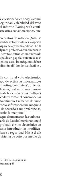 VOTO ELECTRÓNICO