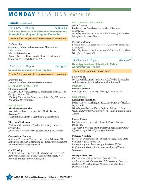 CONFERENCE PROGRAM