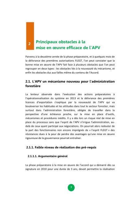 Rapport final APV au Cameroun- CED logging off