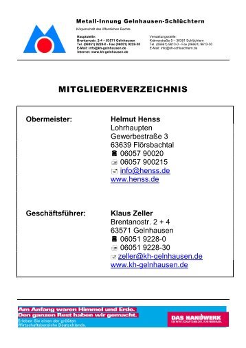 Geschäftsführer: Klaus Zeller