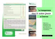 RAPPORT sur la  transparence  dans le secteur foncier au CMR _CED2013