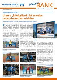 Unsere - Volksbank Mitte eG