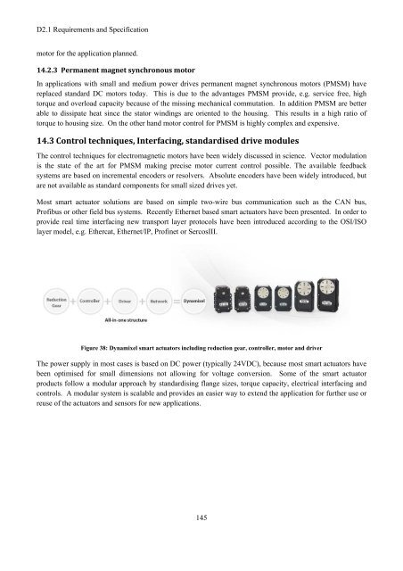 D2.1 Requirements and Specification - CORBYS