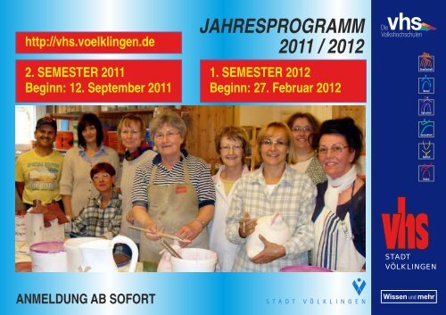 JAHRESPROGRAMM 2011 / 2012 - Stadt Völklingen