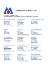 Die Adressenliste der Metall-Innungen - Kreishandwerkerschaft ...