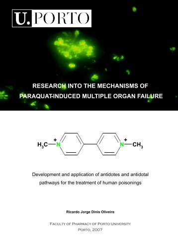 research into the mechanisms of paraquat-induced multiple organ ...