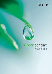 Greenbentin™ - Kolb Distribution Ltd.