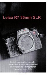 LEICA R7 35mm single lens reflex. - AjaxNetPhoto