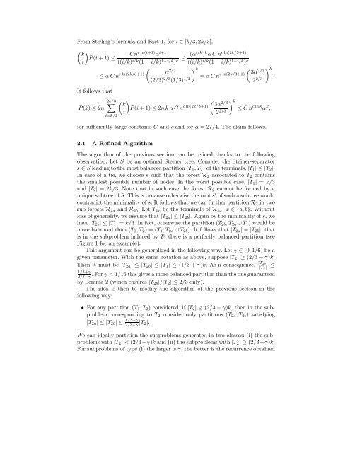 Fast Steiner tree computation in polynomial space - Lita