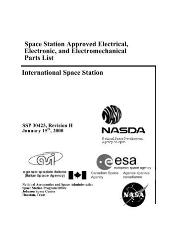 Space Station Approved Electrical, Electronic, and ...