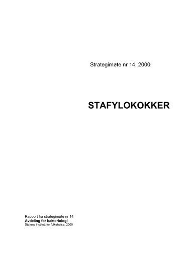 Stafylokokker