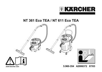 NT 361 Eco TEA / NT 611 Eco TEA - Kärcher