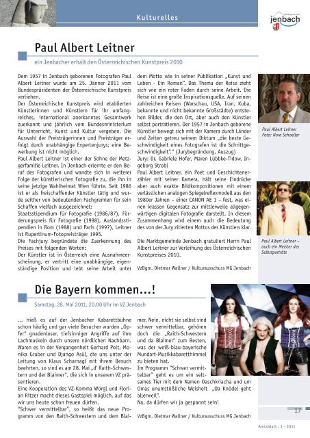 Amtsblatt Amtsblatt - Jenbach