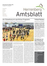 Bezirksamt Affstatt Herrenberg