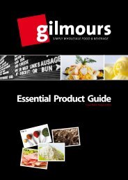 Essential Product Guide - Gilmours