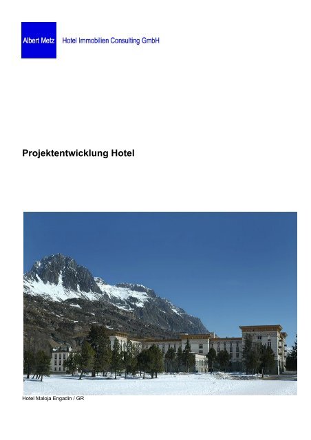 Projektentwicklung Hotel - Metz Consulting GmbH