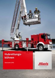 Hubrettungs- bühnen - BTL Brandschutz Technik GmbH Leipzig