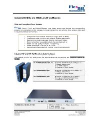 Industrial SHDSL and SHDSLbis Orion Modems