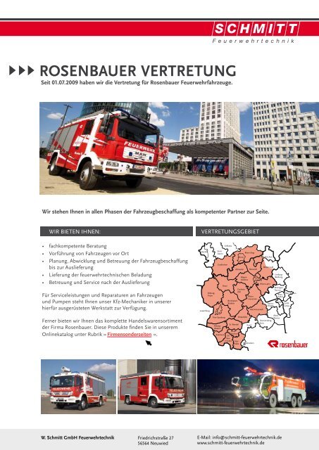 RosenbaueR VeRtRetung - Schmitt Feuerwehrtechnik