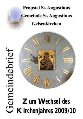 aktueller Gemeindebrief - 5-Jahre-Propsteipfarrei-St. Augustinus