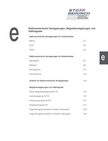 Kapitel E - STG-Beikirch