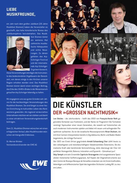 Download Magazin als PDF - Musikfest Bremen